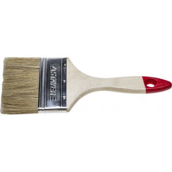 0101-100 | Кисть плоская, светлая натуральная щетина, деревянная ручка, 100мм, STAYER UNIVERSAL-STANDARD-0