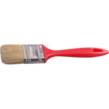 0108-50 | Кисть плоская, светлая натуральная щетина, пластмассовая ручка, 50мм, STAYER UNIVERSAL-EURO-0