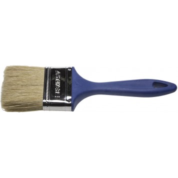 01085-75_z01 | Кисть плоская, светлая натуральная щетина, пластмассовая ручка, 75мм, STAYER UNIVERSAL-PROFI-0