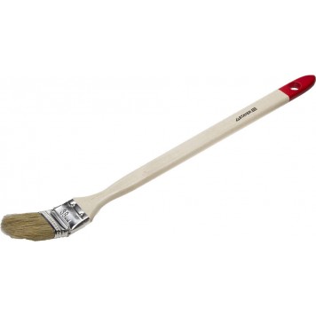 0111-38 | Кисть радиаторная светлая натуральная щетина, деревянная ручка, 38мм, STAYER EURO-0