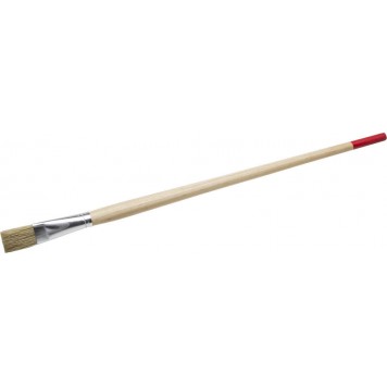 0124-18 | Кисть круглая тонкая, светлая натуральная щетина, деревянная ручка, №18 x 20мм, STAYER UNIVERSAL-STANDARD-0