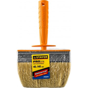 0182-14 | Макловица, натуральная светлая щетина, пластмассовый корпус, 40х140мм, STAYER UNIVERSAL-PROFESSIONAL-1
