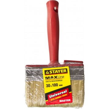 01824-10 | Макловица, светлая щетина, пластмассовый корпус, 3х10см, STAYER UNIVERSAL-MASTER-1