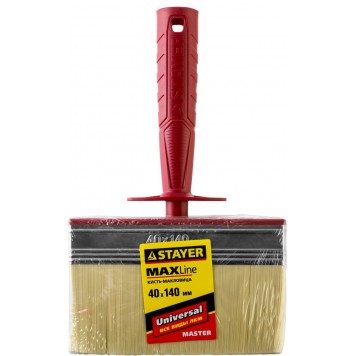 01824-14 | Макловица, светлая щетина, пластмассовый корпус, 4х14см, STAYER UNIVERSAL-MASTER-1
