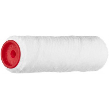 02537-18 | Ролик сменный "ВЕЛЮР-АКВА", полиэстер, для водорастворимых акрил лаков, ворс 4мм, ручка 6мм, d=40/180мм, ЗУБР МАСТЕР-0