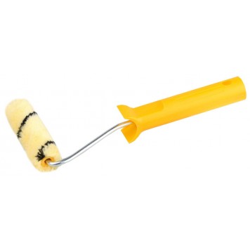 03-05812-11 | Мини-валик DUALON ПОЛИАКРИЛ малярный в сборе, ворс 7мм, бюгель 6мм, 15х110мм, STAYER MASTER-0