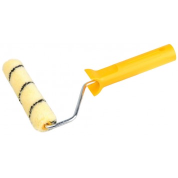 03-05812-16 | Мини-валик DUALON ПОЛИАКРИЛ малярный в сборе, ворс 7мм, бюгель 6мм, 15х160мм, STAYER MASTER-0