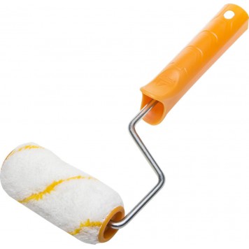 0315-10 | Валик GIRPAINT ПОЛИАКРИЛ малярный в сборе, ворс 10мм, бюгель 6мм, 30х100мм, STAYER MASTER-0