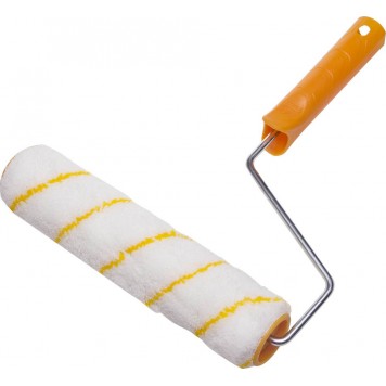 0315-24 | Валик GIRPAINT ПОЛИАКРИЛ малярный в сборе, ворс 12мм, бюгель 6мм, 40х240мм, STAYER MASTER-0