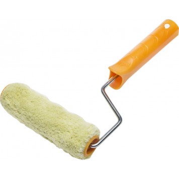 0319-15 | Валик SYNTEX ПОЛИАКРИЛ малярный в сборе, ворс 12мм, бюгель 6мм, 30х150мм, STAYER MASTER-0