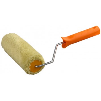 0319-18 | Валик SYNTEX ПОЛИАКРИЛ малярный в сборе, ворс 18мм, бюгель 6мм, 40х180мм, STAYER MASTER-0