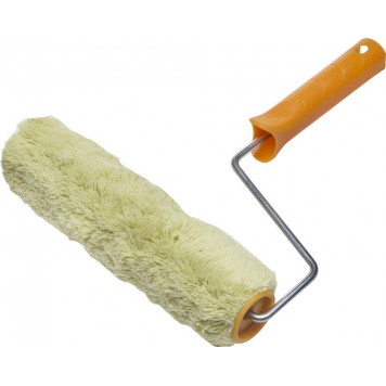 0319-24 | Валик SYNTEX ПОЛИАКРИЛ малярный в сборе, ворс 18мм, бюгель 6мм, 40х240мм, STAYER MASTER-0