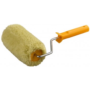 0323-18_z01 | Валик фасадный SYNTEX ГИГАНТ ПОЛИАКРИЛ малярный в сборе, ворс 18мм, бюгель 8мм, 68х180мм, STAYER PROFI-0