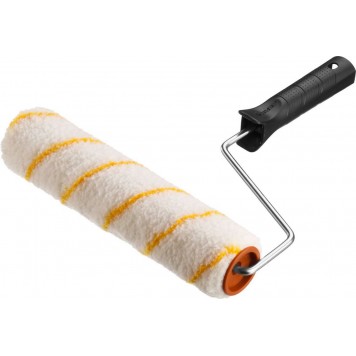 03516-18 | Валик малярный, все виды ЛКМ, для ровных поверхностей, полиэстр, ворс 12 мм, бюгель 6 мм, 40х180мм, ЗУБР ОПТИМА-ГИРПАИНТ-0