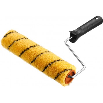 03518-18 | Валик малярный, все виды ЛКМ, идеален для ЛКМ на масляной основе, для ровных поверхностей, полиэстр, ворс 12 мм, бюгель 6 мм, 40, ЗУБР ОПТИМА-ДУАЛОН-0