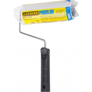 0360-18_z01 | Валик "ПОРОЛОН" малярный в сборе, бюгель 6мм, 44x180мм, STAYER MASTER-0