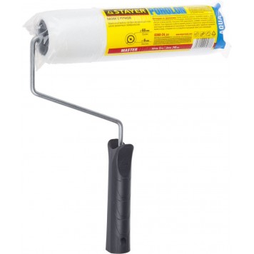 0360-24_z01 | Валик "ПОРОЛОН" малярный в сборе, бюгель 6мм, 44x240мм, STAYER MASTER-0