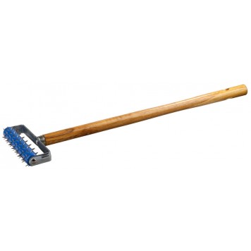 0395-15 | Валик игольчатый для гипсокартона в сборе, металлические иглы, ручка 500мм, 32х150мм, STAYER-0