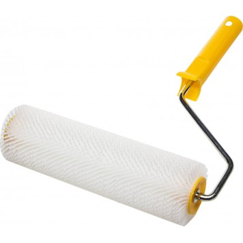 03951-25 | Валик игольчатый для наливных полов в сборе, пластмассовые иглы, бюгель 8мм, 75х250мм, STAYER-0