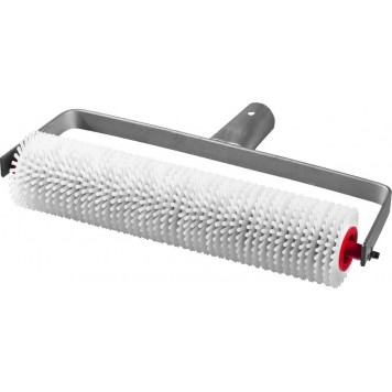 03952-30 | Валик игольчатый для наливных полов на металлической рамке, под удлинитель, пластмассовые иглы 13мм, 72х300мм, ЗУБР МАСТЕР-0