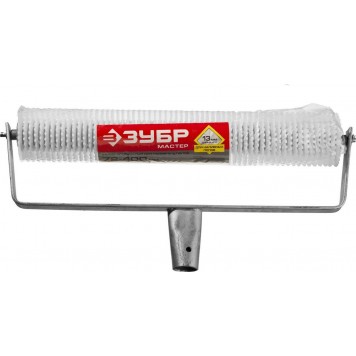 03952-40 | Валик игольчатый для наливных полов на металлической рамке, под удлинитель, пластмассовые иглы 13мм, 72х400мм, ЗУБР МАСТЕР-1