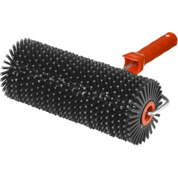 03954-24 | Валик игольчатый по бетону в сборе, пластмассовые иглы 27мм, 105х240мм, ЗУБР МАСТЕР-0