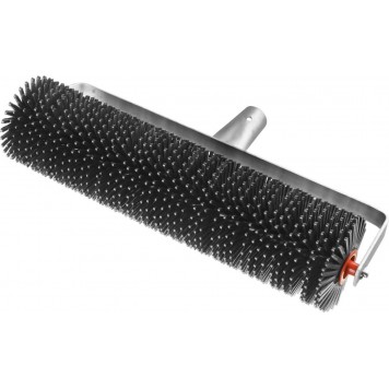 03954-40 | Валик игольчатый по бетону на металлической рамке, под удлинитель, пластмассовые иглы 27мм, 105х400мм, ЗУБР МАСТЕР-0