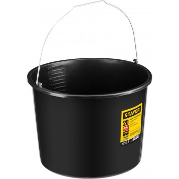 06083-20_z01 | 20л, ведро строительное пластмассовое, высокопрочное, STAYER-0