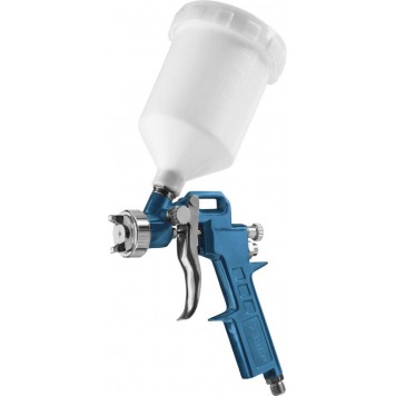06455 | Пистолет краскораспылительный, с верхним бачком 600мл, расход воздуха 120л/мин, 1,3мм, ЗУБР ЭКСПЕРТ-0