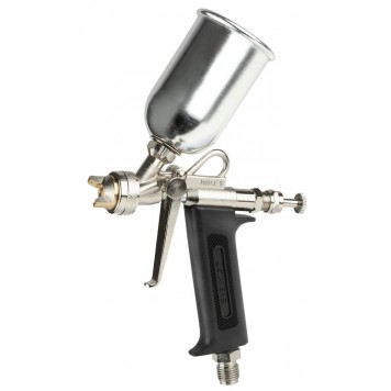 06473 | Пистолет краскораспылительный с верхним бачком 125мл, расход воздуха 85л/мин, для лака, 0,5мм, STAYER PROFESSIONAL-0