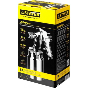 06477-1.4 | Краскопульт пневматический AirPro, 1,4мм, STAYER PROFESSIONAL-3