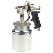 Пистолет краскораспылительный с нижним бачком 1000 мл, расход воздуха 125 л/мин, 1,5мм, STAYER 06477