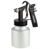 Пистолет краскораспылительный, с нижним бачком 1000 мл, расход воздуха 120л/мин, 1,3мм, STAYER 06479