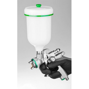 06559-1.3 | Краскопульт пневматический Jeta 1000, HVLP, c верхним бачком, 1,3мм, KRAFTOOL PRO-6