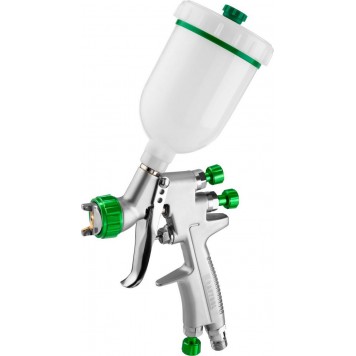 06561-0.8 | Краскопульт пневматический Jeta 3000 mini, HVLP, c верхним бачком, 0,8мм, KRAFTOOL PRO-0