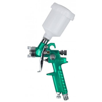 06565 | Пистолет краскораспыл. с верх. бачком 125мл, для точных работ расх возд. 100-145л/мин, 1,0мм, KRAFTOOL EXPERT QUALITAT-0