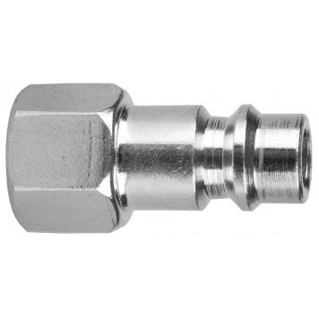 06591 | Переходник для пневмоинструмента, резьба 1/4" "мама"- быстросъемное соединение "папа", KRAFTOOL EXPERT QUALITAT-0