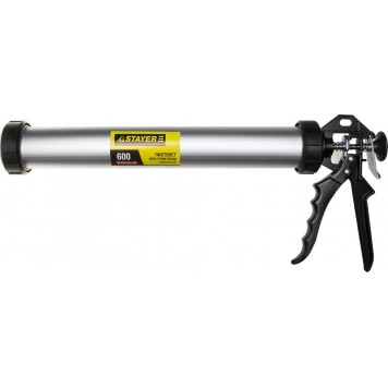 0673-60 | 600 мл универсальный закрытый пистолет для герметика, алюминиевый корпус, STAYER PROFESSIONAL-0