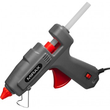 06807 | Пистолет клеевой (термоклеящий) электрический, 200Вт/350Вт, 220В, 11мм, MIRAX-3
