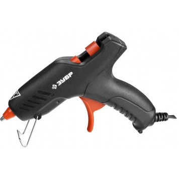06850-20-08_z02 | Пистолет клеевой (термоклеящий), электрический, эргономичная рукоятка, рабочая температура 165град, d=8мм, 20Вт, ЗУБР МАСТЕР-0