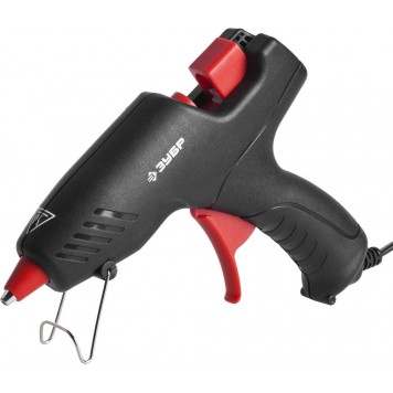 06850-55-12_z02 | Пистолет клеевой (термоклеящий), электрический, эргономичная рукоятка, рабочая температура 193град, d=12мм, 40Вт, ЗУБР МАСТЕР-0