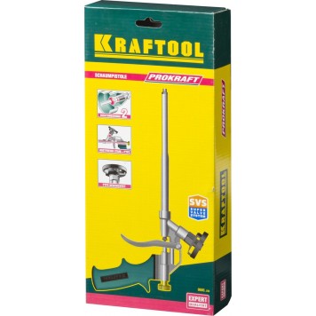0685_z03 | Пистолет для монтажной пены, тефлоновое покрытие, KRAFTOOL PROKRAFT-1