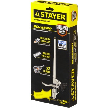 06862_z01 | Пистолет "BlackPRO" для монтажной пены, тефлоновое покрытие, STAYER PROFESSIONAL-1