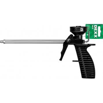 06869_z01 | Пистолет для монтажной пены "MIX", пластиковый химически стойкий корпус, клапаны из нержавеющей стали, DEXX-1