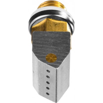 06885-5-1.2 | Насадка сменная для клеевых (термоклеящих) пистолетов, широк насадка для коробок, 5 отверстий d=1,2мм, адаптер, KRAFTOOL PRO-0