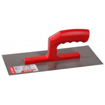 08042 | Гладилка стальная с пластмассовой ручкой, 130х280мм, ЗУБР МАСТЕР-0