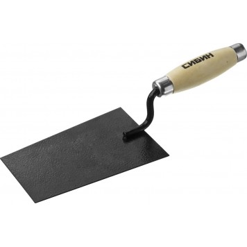 0820-1_z01 | Кельма отделочника с деревянной усиленной ручкой, КО, СИБИН-0