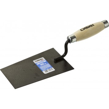 0820-1_z01 | Кельма отделочника с деревянной усиленной ручкой, КО, СИБИН-1