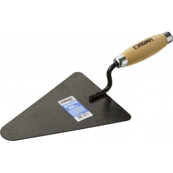 0820-2_z01 | Кельма бетонщика с деревянной усиленной ручкой, КБ, СИБИН-1