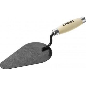 0820-4_z01 | Кельма печника с деревянной усиленной ручкой, КП, СИБИН-0